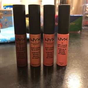 NYX Lip Cream Set